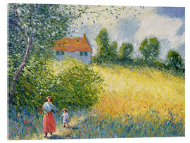 Obraz na szkle akrylowym The Meadow Path - Richard Kretchmer