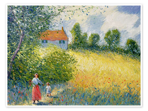 Plakat The Meadow Path - Richard Kretchmer
