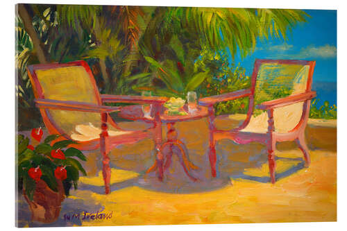Obraz na szkle akrylowym Caribbean terrace