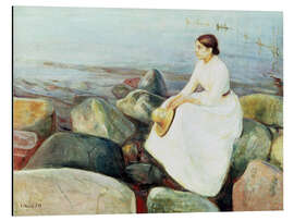 Aluminium print Inger on the Beach, 1889