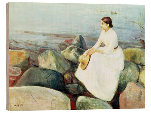 Trebilde Inger on the Beach, 1889
