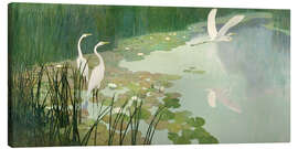 Canvas print Heron in Summer, 1941 - Newell Convers Wyeth