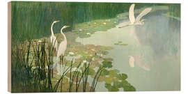 Puutaulu Heron in Summer, 1941 - Newell Convers Wyeth
