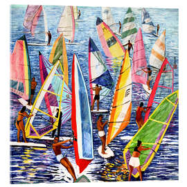Cuadro de metacrilato Smooth Sailing, 1992 - Komi Chen