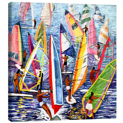 Lienzo Smooth Sailing, 1992