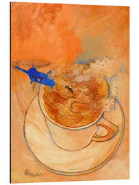 Alubild Sturm in einer Teetasse - George Adamson