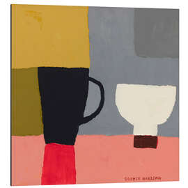 Obraz na aluminium Cup and Bowl - Sophie Harding