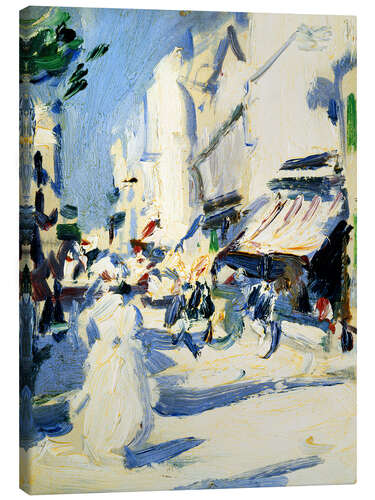 Leinwandbild Straße in Paris - Samuel John Peploe, 1907