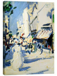 Leinwandbild Straße in Paris - Samuel John Peploe, 1907