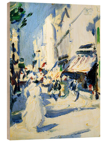 Holzbild Straße in Paris - Samuel John Peploe, 1907