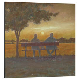 Alubild Sunset - Simon Cook