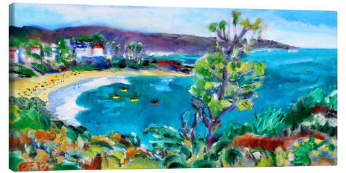 Canvas print Crescent Bay, Laguna Beach