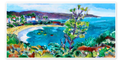 Poster Crescent Bay, Laguna Beach