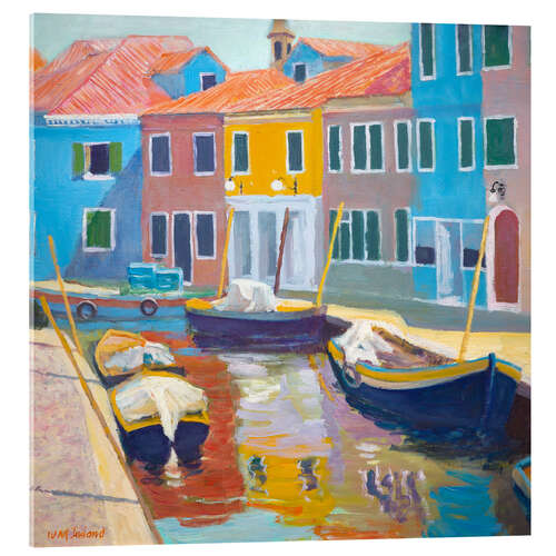 Acrylglas print Burano, Venice