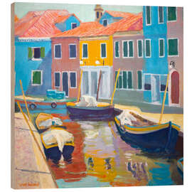 Trätavla Burano, Venice - William Ireland