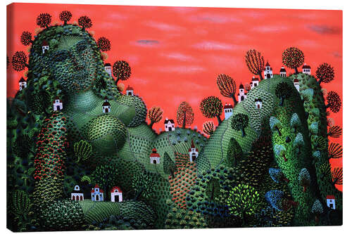 Tableau sur toile Summer - Tamas Galambos, 1981