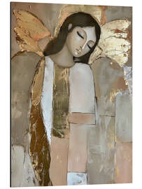 Magnettafel Goldener Engel I