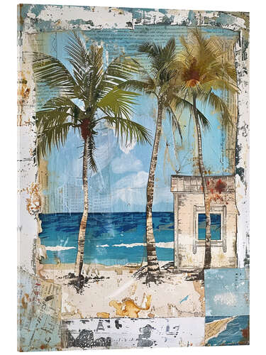 Acrylic print Caribbean Impressions