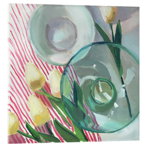 Cuadro de metacrilato Cut Tulips