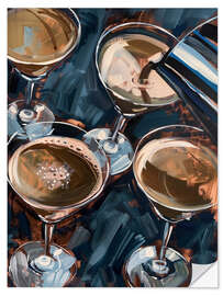 Wandsticker Espresso Martini