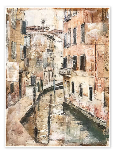 Poster Rustic Venice