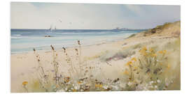 Tableau en PVC Serene Beach