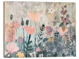 Quadro de madeira Spring Landscape - LSR Design Studio