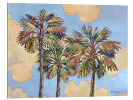 Galleritryck Palm Trees in the Clouds