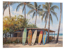 Stampa su PVC Coastal Surfboards