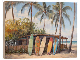 Trätavla Coastal Surfboards - LSR Design Studio