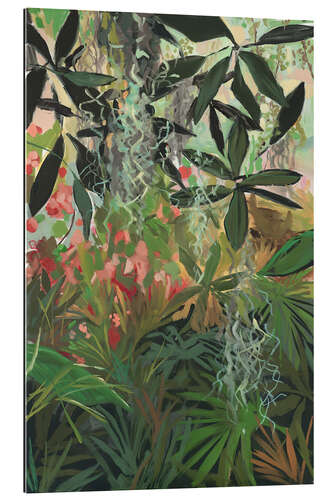 Quadro em plexi-alumínio Jungle