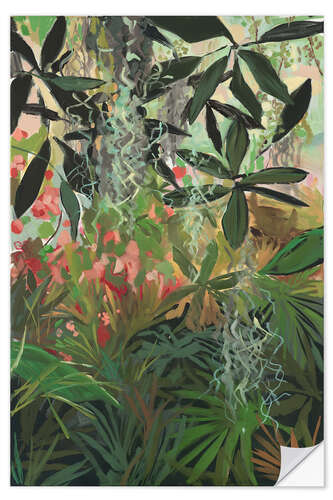 Sticker mural Jungle