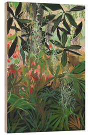 Quadro de madeira Jungle