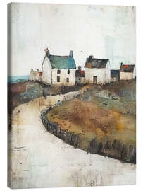 Canvas print Coastal path