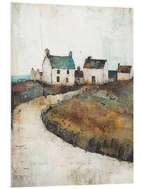 Hartschaumbild Küstenweg