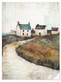 Wandsticker Küstenweg