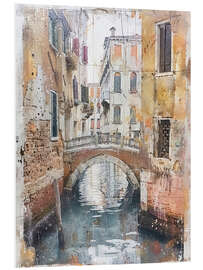 Hartschaumbild Old Venice