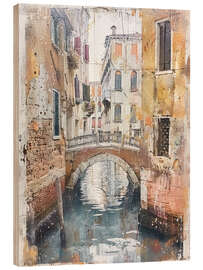 Wood print Old Venice - RileyB