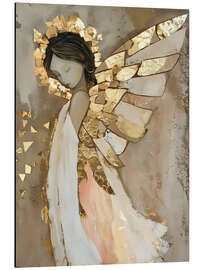 Magnettafel Goldener Engel III