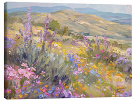 Lærredsbillede High Desert Flowers - Gina Kelly