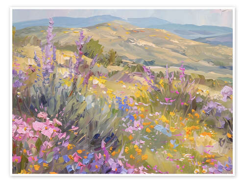 Poster High Desert Flowers