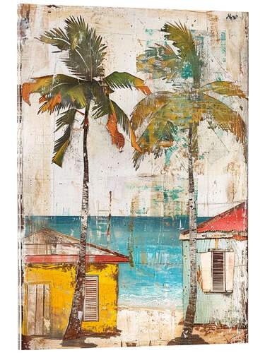 Obraz na szkle akrylowym Caribbean Canvas