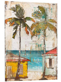 PVC-tavla Caribbean Canvas