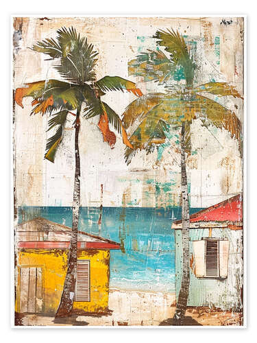 Plakat Caribbean Canvas