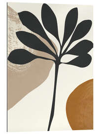 Stampa su plexi-alluminio Abstract Art Plant