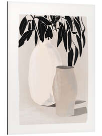 Aluminium print Vase Plant