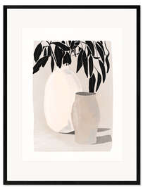 Plakat artystyczny premium w ramie Vase Plant