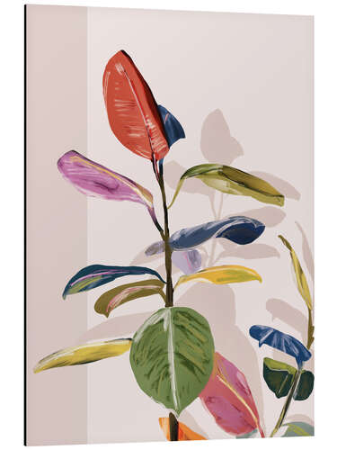 Tableau en aluminium House Plant II