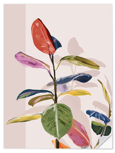 Naklejka na ścianę House Plant II
