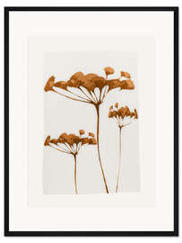 Gerahmter Kunstdruck Minimal Plant IV